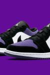 Air Jordan 1 Low Court Purple  A127