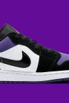 Air Jordan 1 Low Court Purple  A127