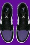 Air Jordan 1 Low Court Purple  A127