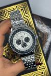 Breitling Navitimer Automatic Çelik Kordon Beyaz Kadran Erkek Saat  S484