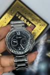 Cartier Crono Çelik Kordon Erkek Saat  S479