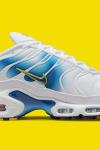 Nike Air Max Plus White Blue Yellow  A112