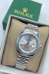 Rolex Datejust Gümüş Unisex Kol Saati | S598