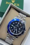 Rolex® Submariner Gümüş Mavi Erkek Kol Saati | S602