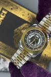 Rolex Unisex Gold Gümüş İthal Saat  S376