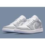 Air Jordan 1 Low White Wolf Grey  A123