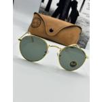 Rayban Round Unisex Gold-Siyah Güneş Gözlüğü  G1096