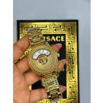 Versace Titanyum Gold Erkek Kol Saati  S434